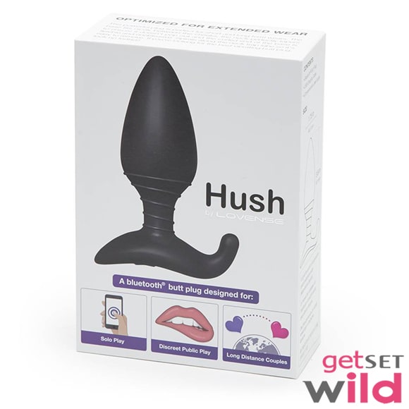 Lovense Hush Wireless Bluetooth App Butt Plug
