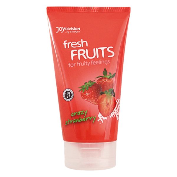 Joydivision Freshfruits Crazy Strawberry Flavoured Water Based Lubricant 150 Ml