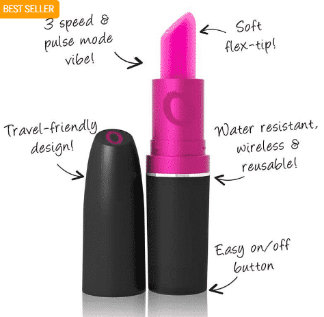 The Screaming O Lipstick-discreet Vibrator