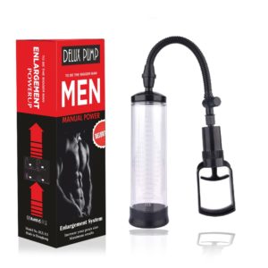 Manual Penis Enlargement Delux Pump With Suction