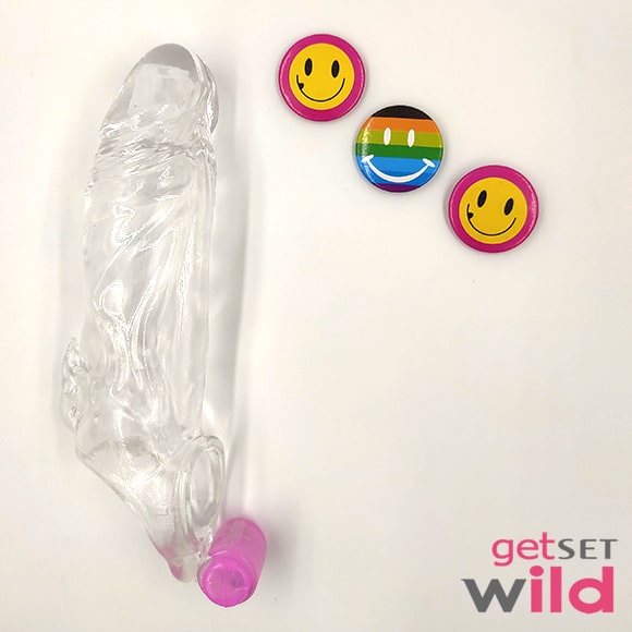 Vibrating Penis Sleeve Condom