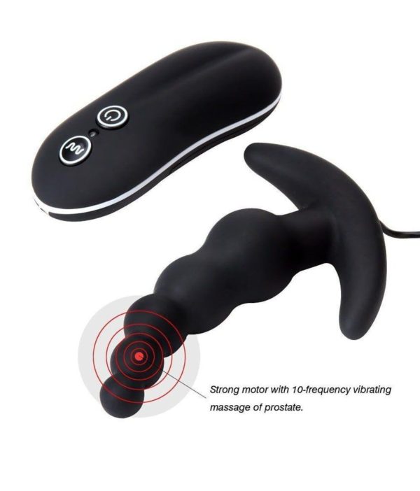 Beads Style Vibrating Anal Plug for Anal Lovers