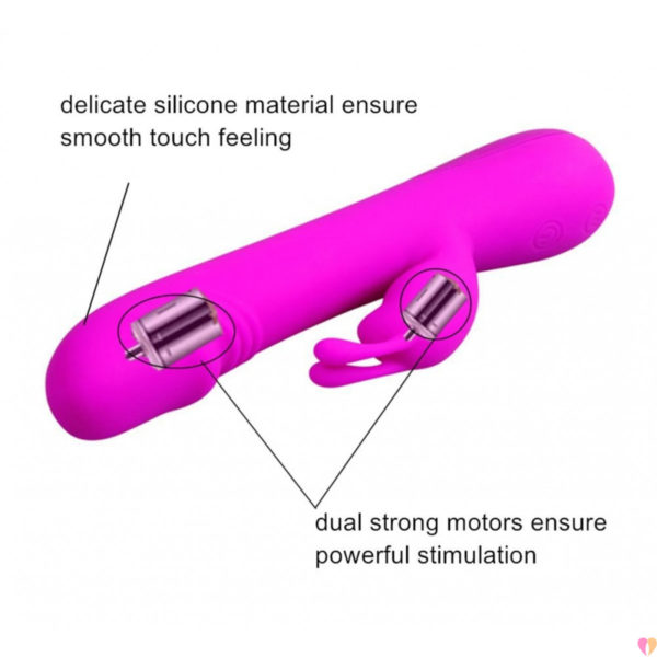I-Fun Rabbit 10 Function G- Spot & Clitoral Dual Vibrator