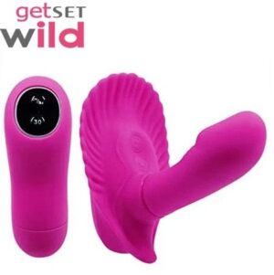 Pretty Love Fancy ClamShell Remote Controlled Panty Wearable Vibrator