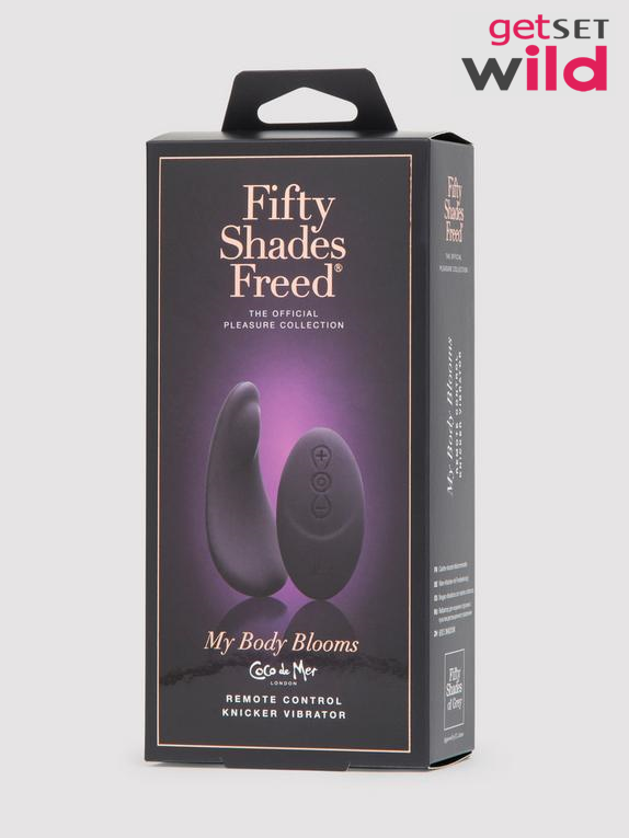 Fifty Shades Freed My Body Blooms Rechargeable Panty Vibrator with Remote