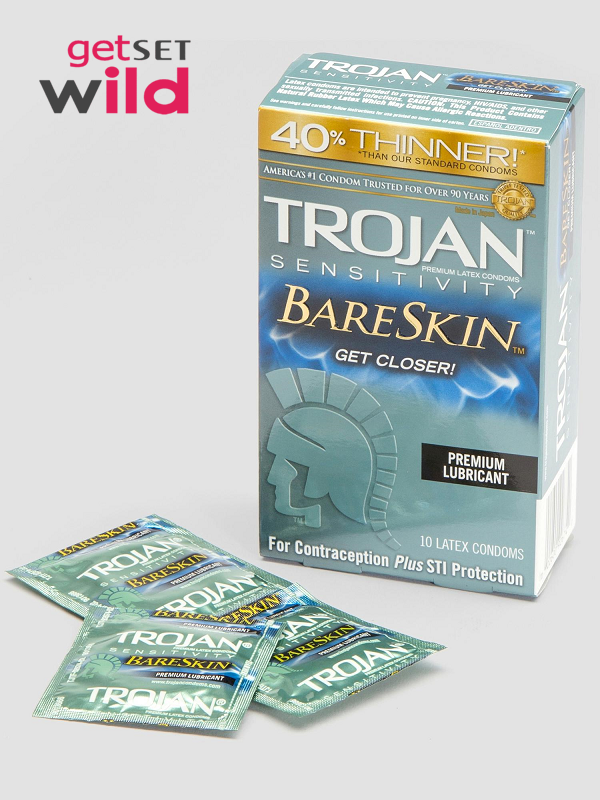 Trojan Sensitivity BareSkin Thin Condoms (10 Count)