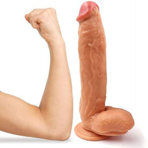 BIG MAN DILDO 12.5 INCH LONG AND THICK
