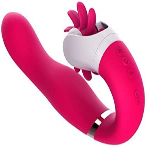 Finger And Tongue Licking Vibrator USB Rechargeable