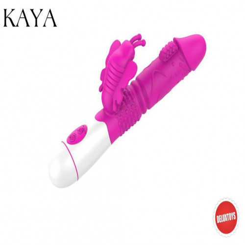 Kaya Multispeed Silicone Rabbit Vibrator For Women