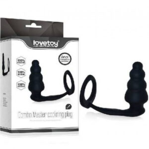 Lovetoy Combo Master Cock Ring and Anal Plug