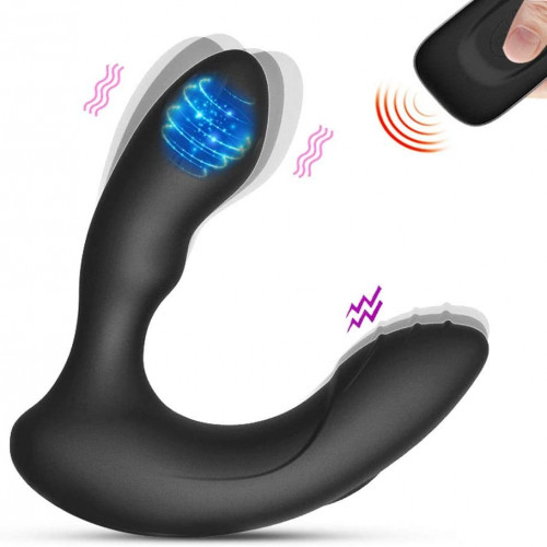 Prostate Massager And Anal Stimulator With Wireless Remote For Men