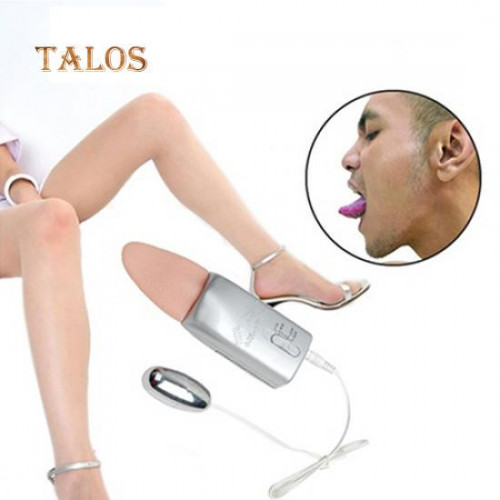 Real Skin Vibrating Tongue Stimulator Massager