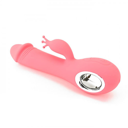 Rotating Automatic Heating Strong Vibrator For Women with Clitoral Stimulation