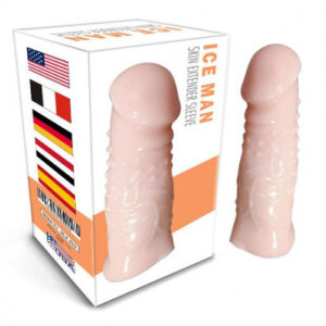 SKIN Colour Real Flesh Penis Sleeve Extension-Iceman