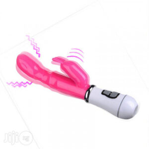 Silicone Rabbit Vibrator For Women with Clitoral Stimulation Sex Toy