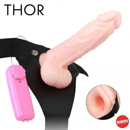 Soft StrapOn Dildo For Couples 6.5 inch Insertion