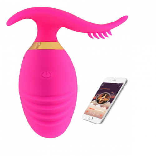 Sole Vibrating Anal Butt Plug with Strokers and Mobile App Control