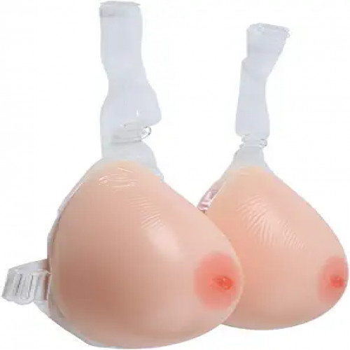 Strap On Silicone Breasts Fake Realistic Boobs