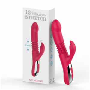 TECHNO Thrusting Rabbit Vibrator with a G-Spot and Clit Massager