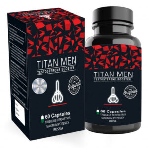 Titan Men Capsule for Testosterone Booster Pack of 60 Capsule