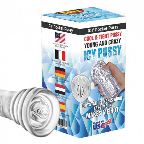 Transparent Pocket Pussy Masturbator-Icey