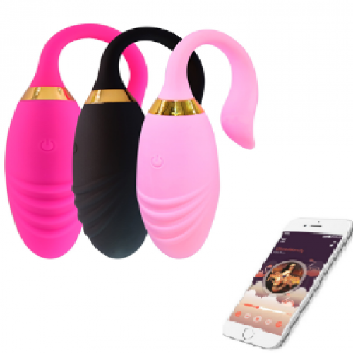 Tulip Vibrating Butt Plug With Mobile app