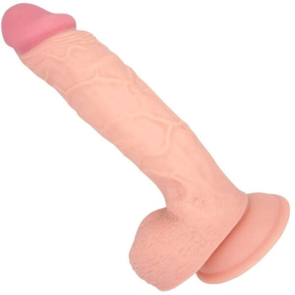 Real Feel Silicone Penis Dildo With Foreskin