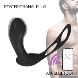 DINO Bluetooth App control Anal Plug with Prostate Massager