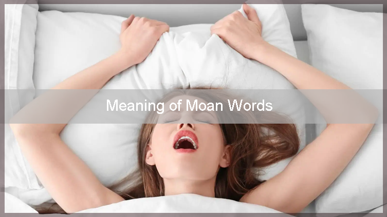 Meaning of Moan Words
