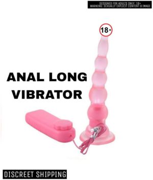 Buy TOWER Unisex Remote Controlled Long Anal Bead Vibrator