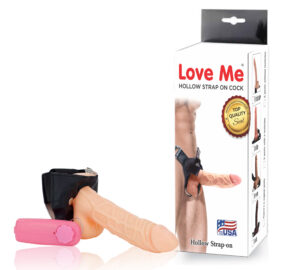 Fetish Love Me Hollow Strap On Dildo For Men - Image 4