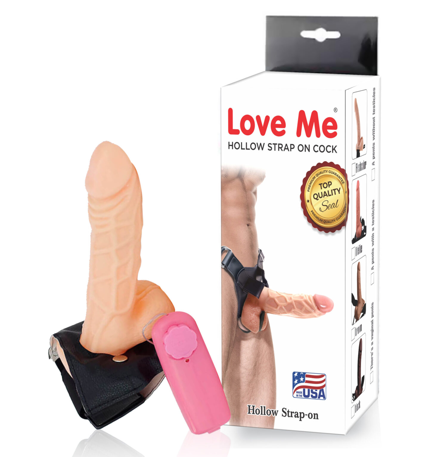 Fetish Love Me Hollow Strap On Dildo For Men - Image 5