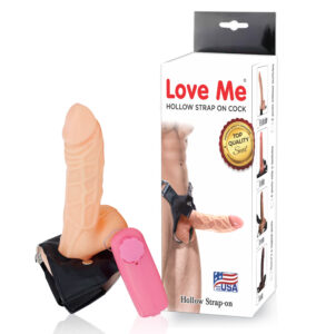 Fetish Love Me Hollow Strap On Dildo For Men - Image 5