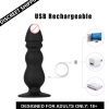 10 Speed Shock Anal Plug With Remote For Men