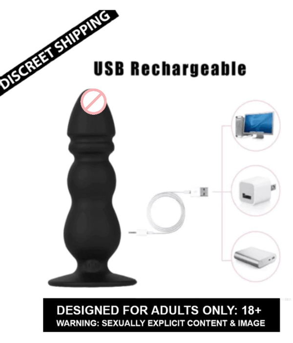 10 Speed Shock Anal Plug With Remote For Men