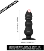 10 Speed Shock Anal Plug With Remote For Men