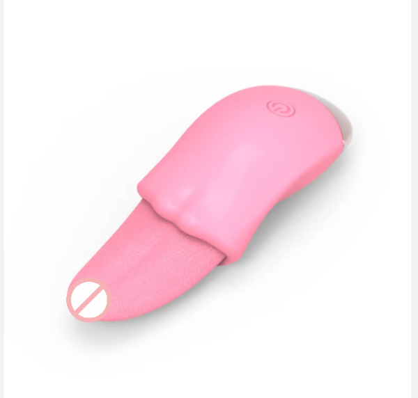 10 Speeds Realistic Licking Tongue Vibrators For Women