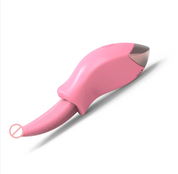 10 Speeds Realistic Licking Tongue Vibrators For Women