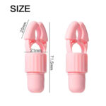 12-Mode Clamp Nipple Clip Vibration Breast Clip Remote Controlled Electric Nipple Stimulator - Image 5
