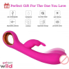 12 Vibration Bass Silicone G Spot Vibrator USB Rechargeable