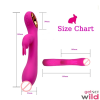 12 Vibration Bass Silicone G Spot Vibrator USB Rechargeable