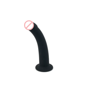 Black Smooth 5 Inch Dildo