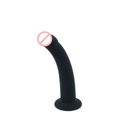 Black Smooth 5 Inch Dildo