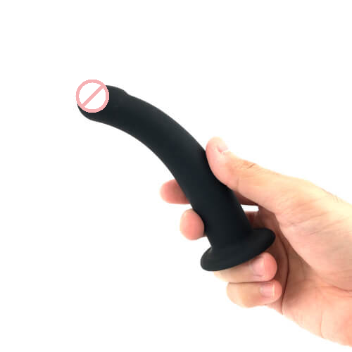 Black Smooth 5 Inch Dildo