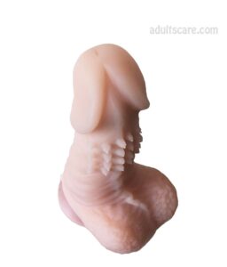 Brave Man 6 Inches Cyber Skin Penis Sleeve with Balls - Image 3