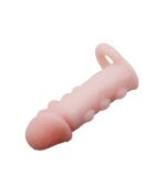 Brave Man Silicone Thick Penis Sleeve With Dotted Bump - Image 3