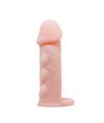 Brave Man Silicone Thick Penis Sleeve With Dotted Bump - Image 6