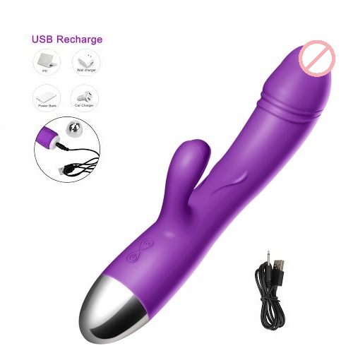 30 Frequency G Spot and Clitoral Stimulation Rabbit Vibrator