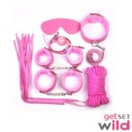 Bondage Kit Couple Fun- 7 Pieces Set (Red) - Image 6