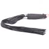 7-Speed Black Color Silicone Dildo Vibrator With Black Tail